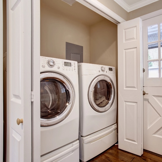 Laundry Closet in Home